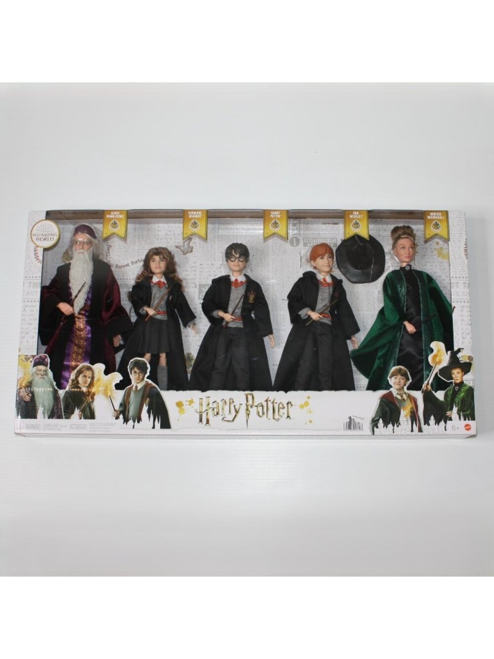 Wizarding World of Harry Potter 5-Piece Collector 10" Figure Set NEW in Box
